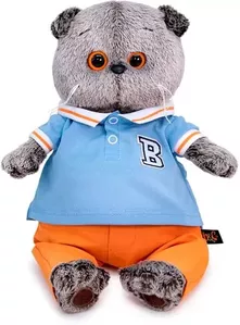 Мягкая игрушка Budi Basa Басик в голубом поло / Ks19-210 фото