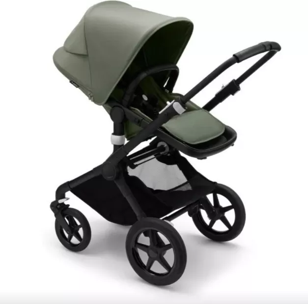 Детская универсальная коляска Bugaboo Fox 3 2 в 1 (black forest green/forest green) фото 3