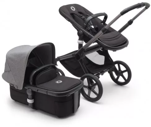 Bugaboo Fox 5 2 в 1 (graphite/grey melange)