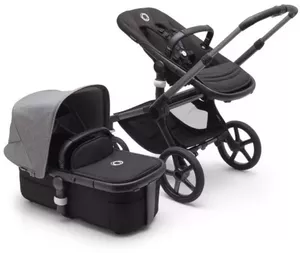 Детская универсальная коляска Bugaboo Fox 5 2 в 1 (graphite/grey melange) фото