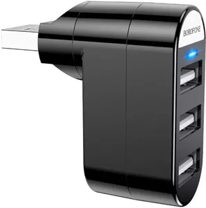 USB-хаб Borofone DH3 фото
