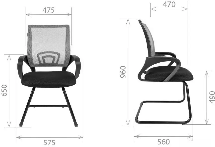 Офисный стул Chairman 696 V (TW голубой) фото