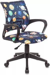 Компьютерное кресло Бюрократ Burokids 1 (черный космонавт) фото