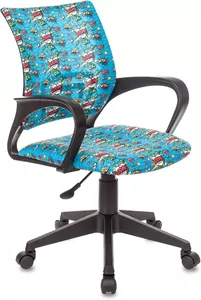 Компьютерное кресло Бюрократ Burokids 1 (голубой бум) фото