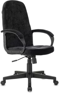 Кресло Бюрократ CH 002 (ткань, пластик, черный) фото