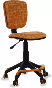 Компьютерное кресло Бюрократ CH-204-F/GIRAFFE (оранжевый) фото