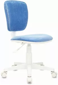 Кресло Бюрократ CH-W204NX Velvet (голубой) фото