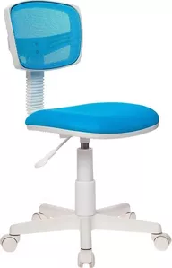 Кресло Бюрократ CH-W299 (голубой/белый) фото