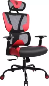 Кресло геймерское Brabix GM-520 (черный/красный) фото