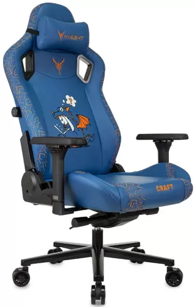 Бюрократ Knight Craft Dragon (синий экокожа)