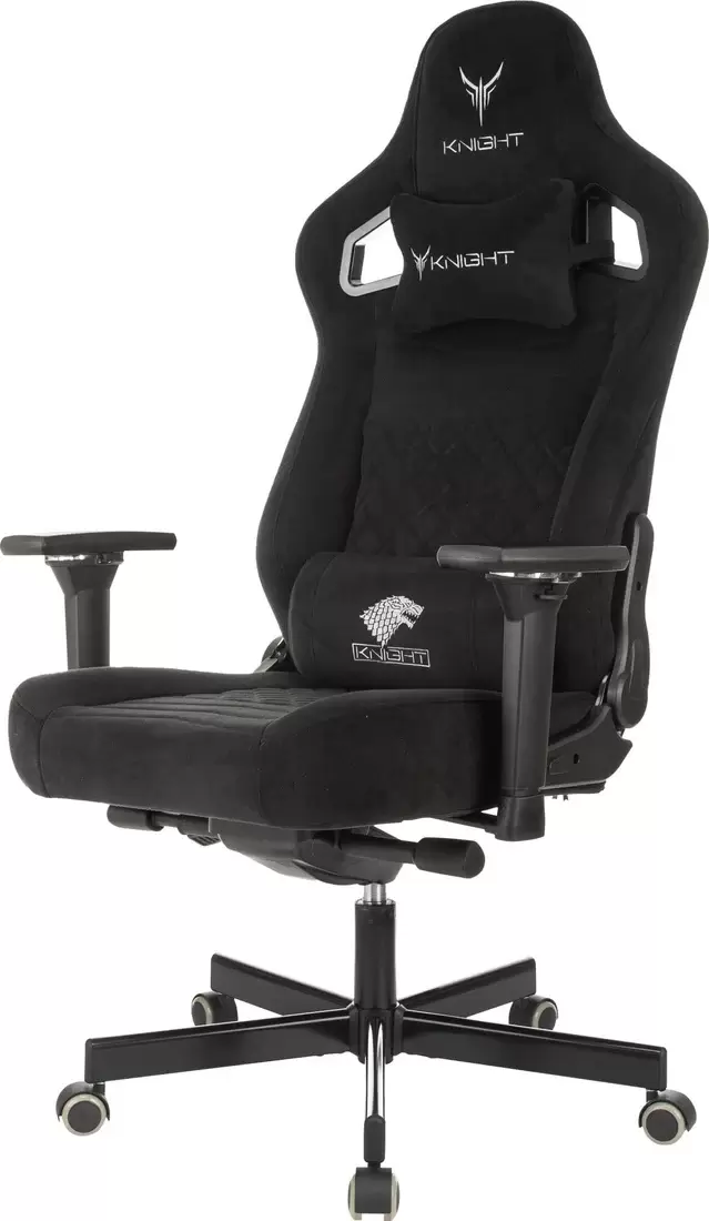 Игровое кресло Бюрократ Knight Hunter (черный Alfa Black) фото 4