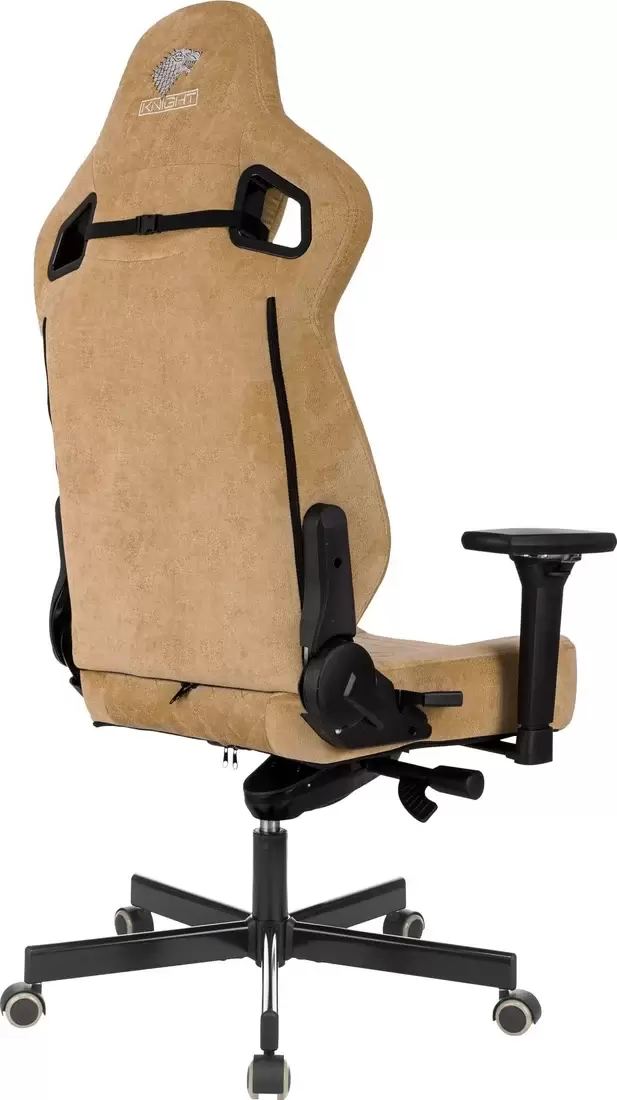 Игровое кресло Бюрократ Knight Hunter (горчичный Velvet 73) фото