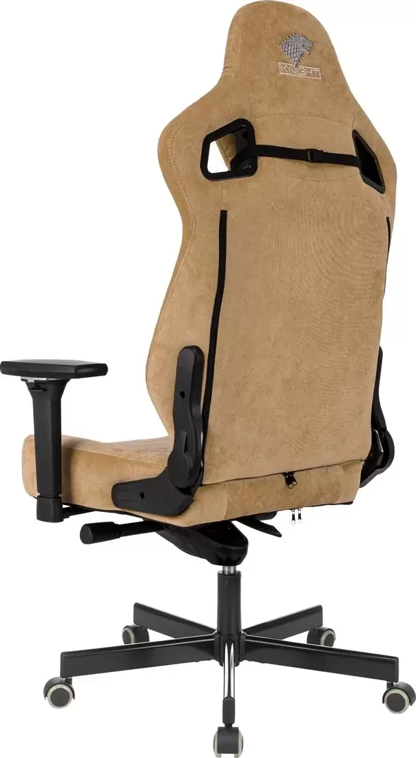 Игровое кресло Бюрократ Knight Hunter (горчичный Velvet 73) фото