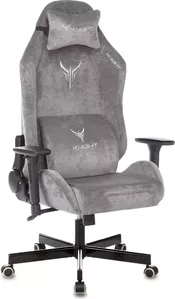 Кресло Бюрократ Knight N1 Fabric (серый) фото