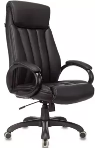 Офисное кресло Бюрократ T-9922/BLACK-PU (черный)