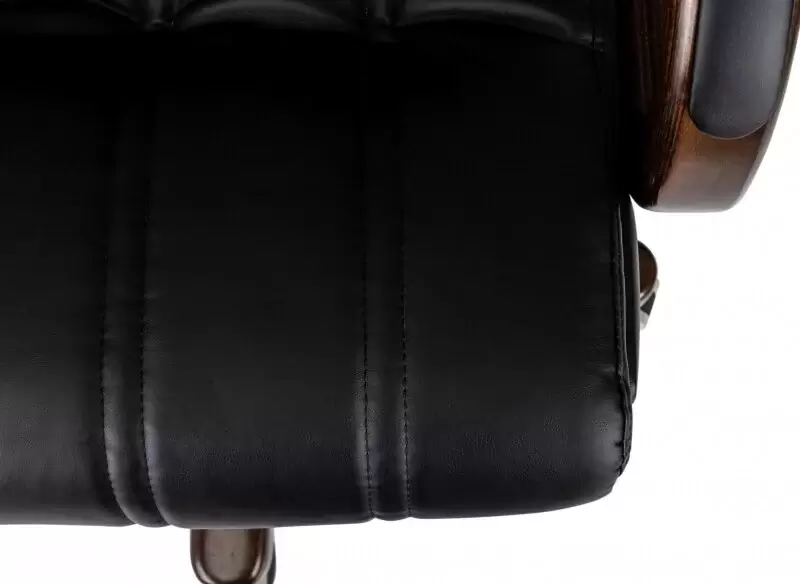 Офисное кресло Бюрократ T-9932W-LOW-Eco (черный, экокожа) фото