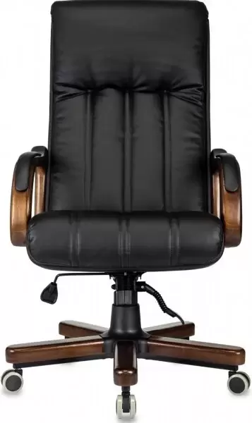 Бюрократ T-9932Walnut (черный, экокожа)
