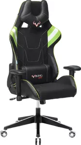 Кресло Бюрократ Viking 4 Aero Green Edition (черный) фото
