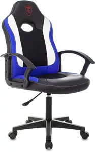 Игровое кресло Бюрократ Zombie 11LT (черный/синий) фото