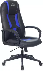 Игровое кресло Бюрократ Zombie 8 (черный/синий) фото