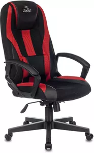 Кресло Бюрократ Zombie 9 (черный/красный) фото
