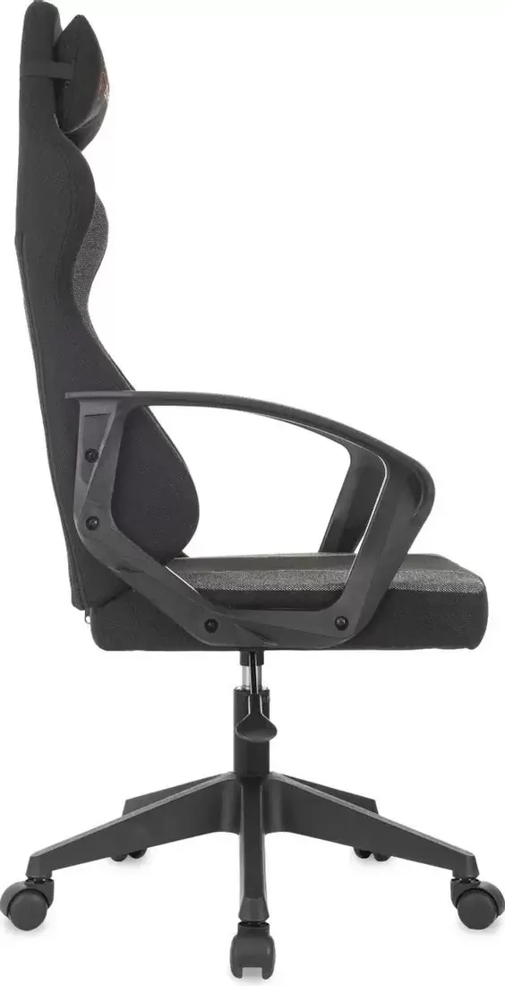 Игровое кресло Бюрократ Zombie Carry (черный/серый) фото