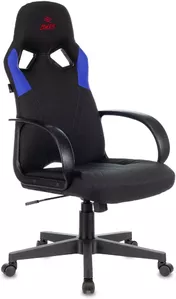 Кресло Бюрократ Zombie Runner (черный/синий) фото
