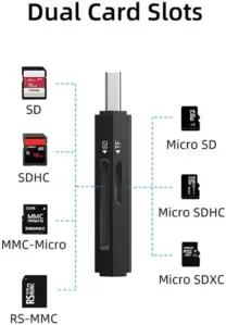 Картридер Cabletime CT-ASD3-PB фото