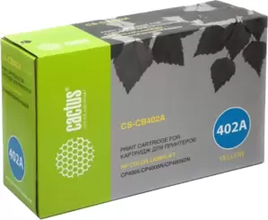 Картридж CACTUS CS-CB402AR (аналог HP 642A CB402A)