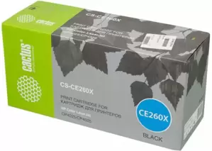 Картридж CACTUS CS-CE260X (аналог HP CE260X) фото