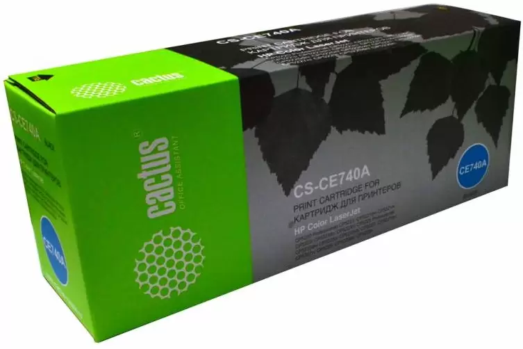 Картридж CACTUS CS-CE740A (аналог HP 307A (CE740A)) фото