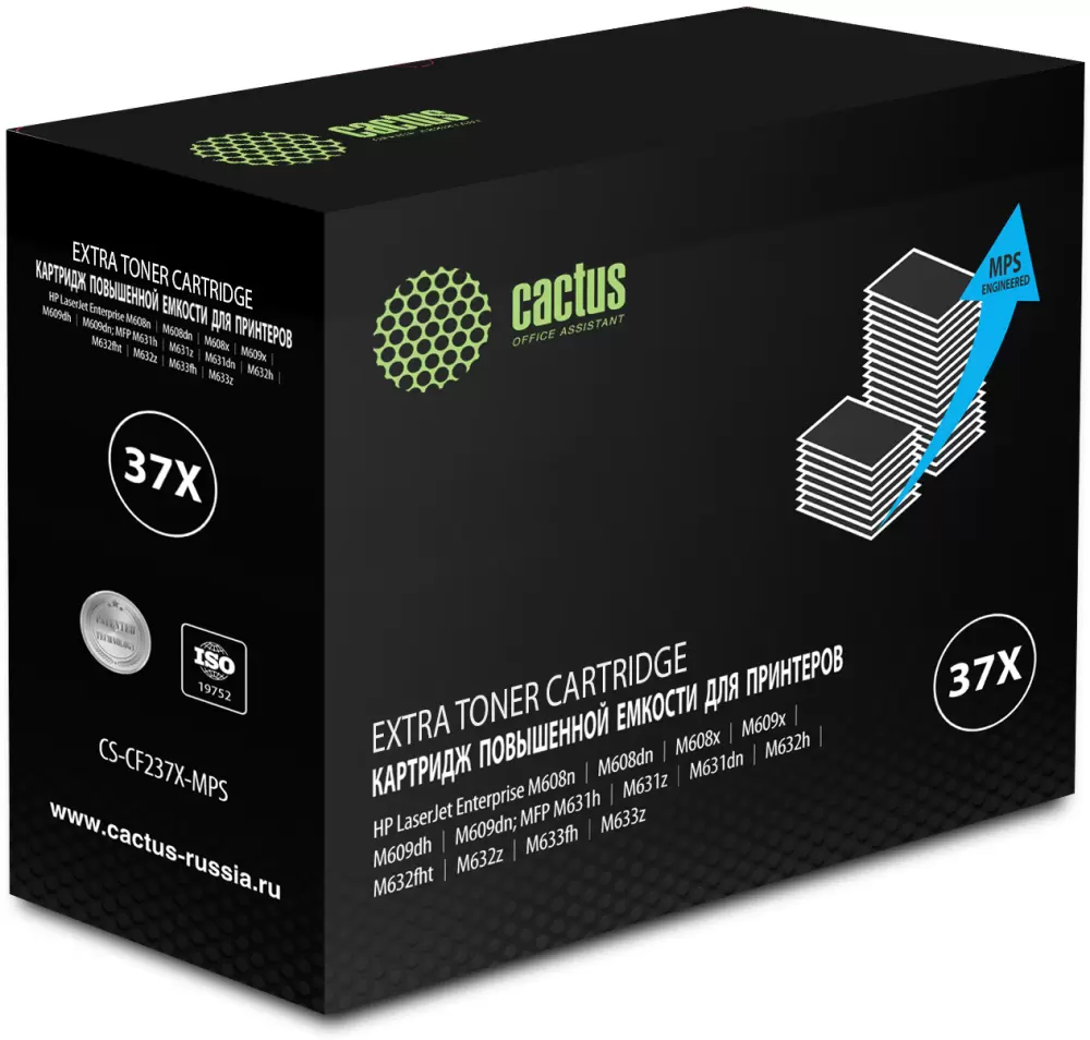Cactus CS-CF237X-MPS (аналог HP 37A (CF237A)