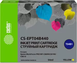 Картридж CACTUS CS-EPT04B440 (аналог Epson EPT04B440) фото