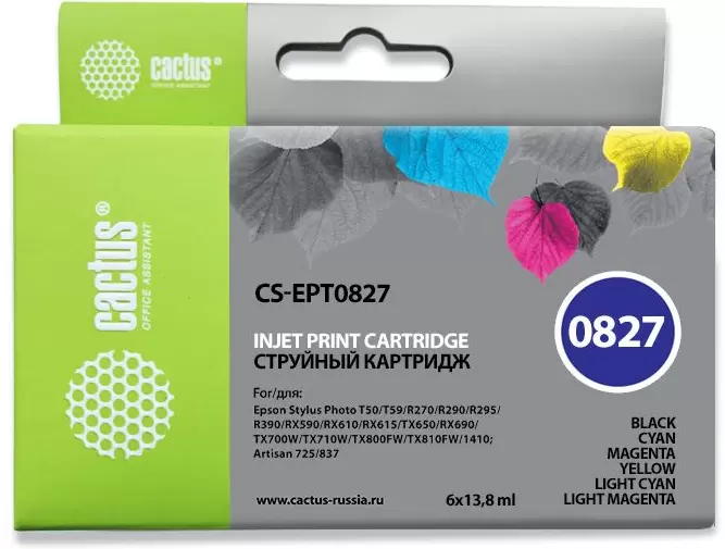 Картридж CACTUS CS-EPT0827 фото