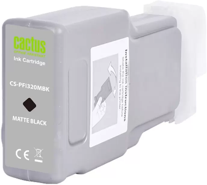 Cactus CS-PFI320MBK (аналог Canon PFI320MBK)