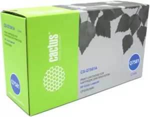 Картридж CACTUS CS-Q7581A (аналог HP Q7581A) фото