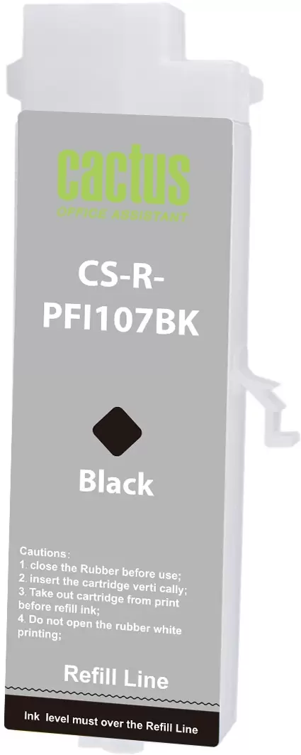 Cactus CS-R-PFI107BK без чипа