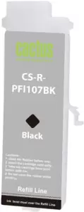 Картридж CACTUS CS-R-PFI107BK без чипа