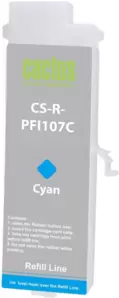 Картридж CACTUS CS-R-PFI107C без чипа