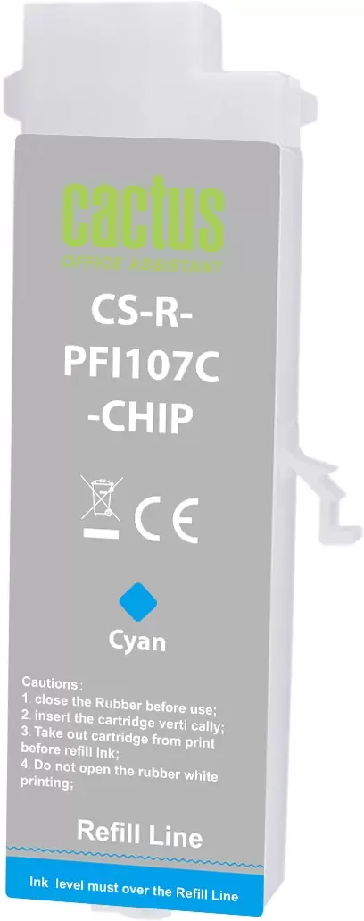 Cactus CS-R-PFI107C-CHIP с чипом