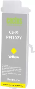Картридж CACTUS CS-R-PFI107Y без чипа