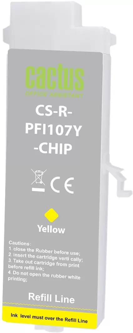 Cactus CS-R-PFI107Y-CHIP с чипом