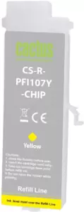 Картридж CACTUS CS-R-PFI107Y-CHIP с чипом