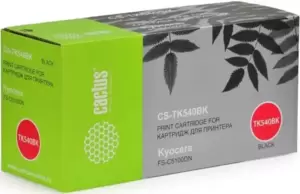 Картридж CACTUS CS-TK540Bk (аналог Kyocera TK-540 Black) фото