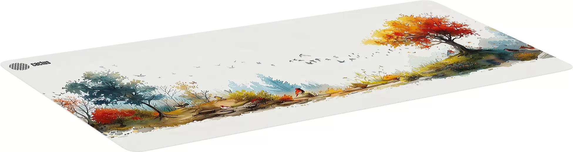 Cactus Forest watercolor 900x400x3мм (CS-MP-PRO16XXL)