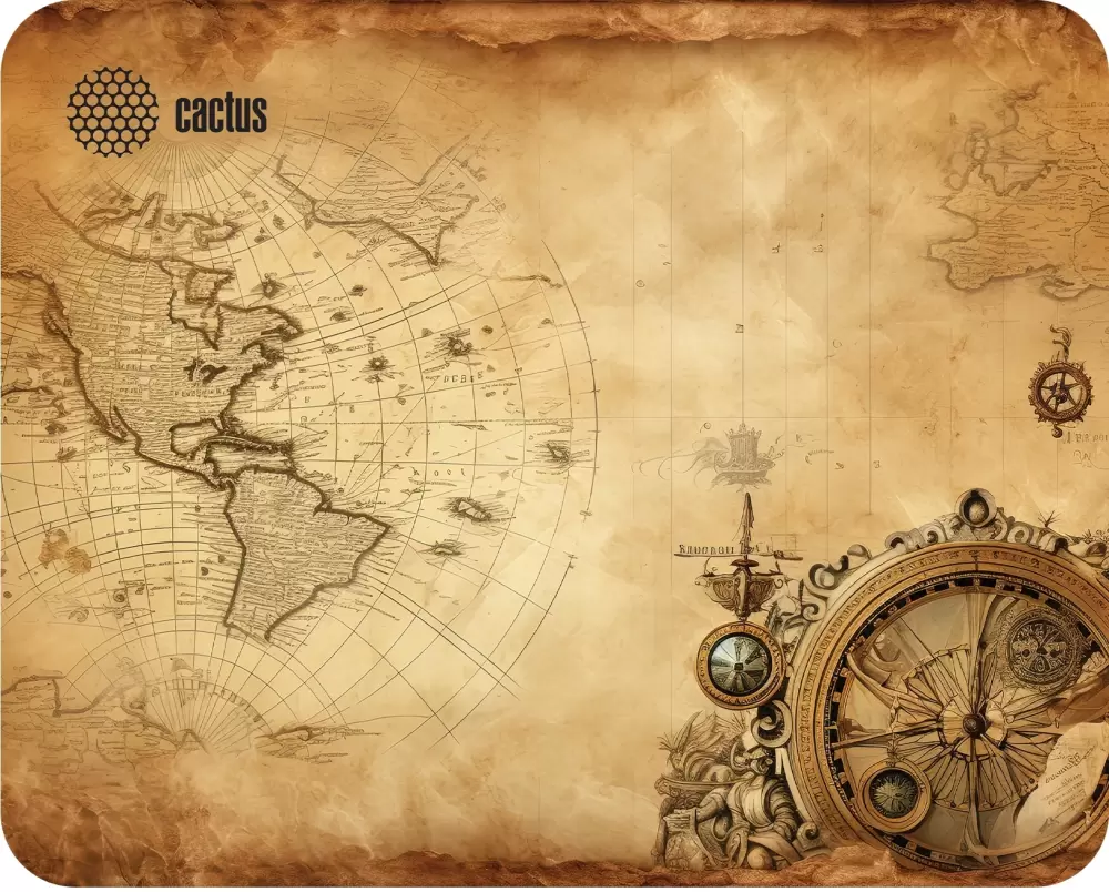 Cactus Vintage map 250x200x3мм (CS-MP-D10S)