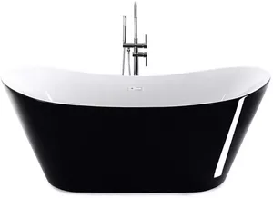 Акриловая ванна Calani Lotus 170x80 White Black фото