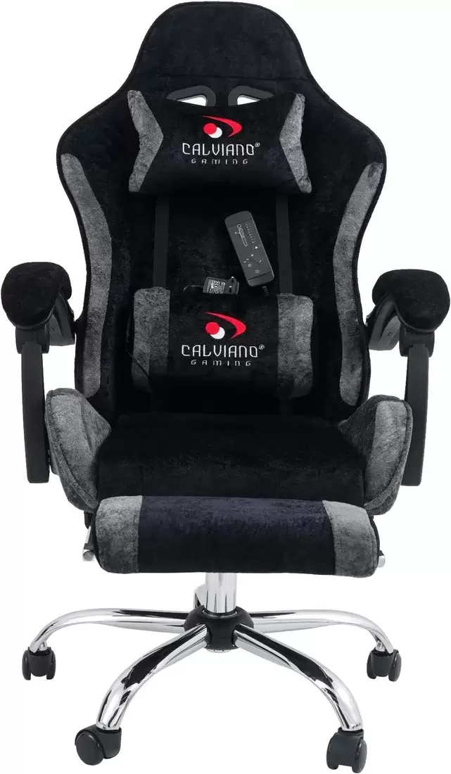 Игровое кресло Calviano Avanti Ultimato (black-grey fabric) фото 4