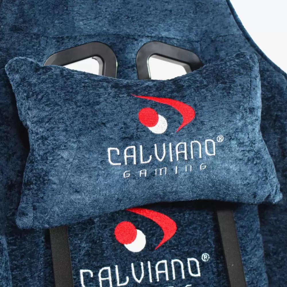 Игровое кресло Calviano Nero (blue plush) фото 6
