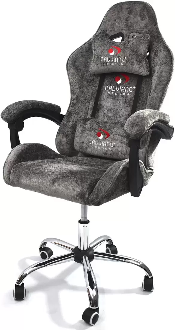 Игровое кресло Calviano Nero (dark grey plush) фото 5